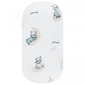 Bamboo Fitted Sheet 50x90cm Bears