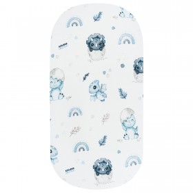 Bamboo Fitted Sheet 50x90cm Dino