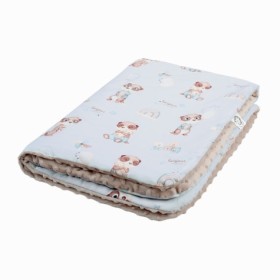 Kocyk Średniaka Light bawełna-minky Rayan 75x100 cm