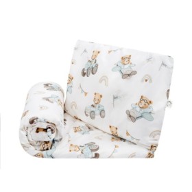Komplet poszewek bawełnianych 160x200 + 2x70x80 – Traktory  100% bawełna Premium