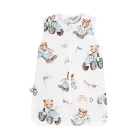 Bambusowy Śpiworek do spania Niemowlaka 0-3 mc Traktory TOG 2