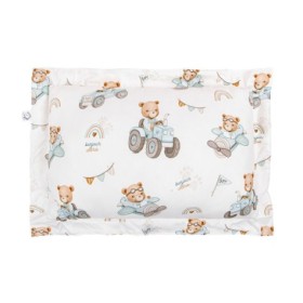 Pillow with decoratice valance Village Bears