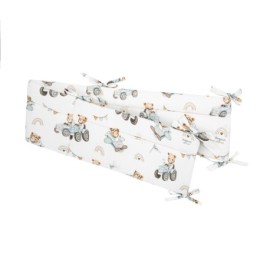 Ochraniacz do łóżeczka Traktory 180 cm