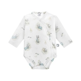 Body niemowlęce z długim rękawem 50 Misie