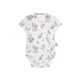Body niemowlęce z krótkim rękawem 50 cm Romantyczny Królik