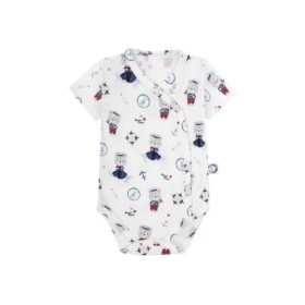 Body organic cotton short sleeve 50 Marynarz