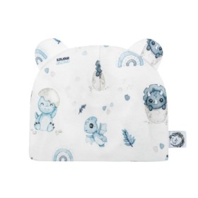 Bawełniana czapeczka niemowlęca 50/56 Dino