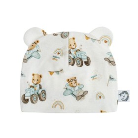 Czapeczka niemowlęca 62 Traktory