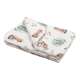 Bamboo quilt for a middle child 75x100cm Safari