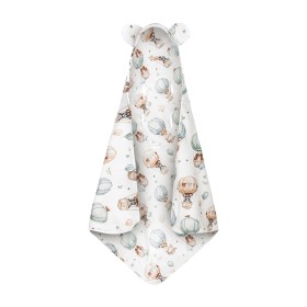 Bambusowy Kocyk do fotelika samochodowego LIGHT Pieski 90x90 cm