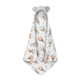 Bamboo Car Seat Blanket Puppy 90x90 cm