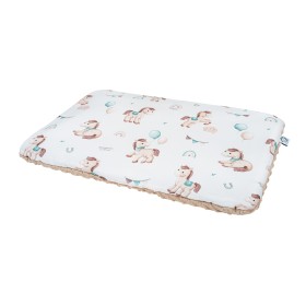 Double-sided baby pillow 25x30 cm Ponies