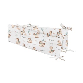Bawełniany ochraniacz do łóżeczka Koniki 180 cm