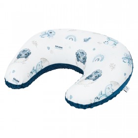 Bambusowa poszewka na dużą Poduszkę do karmienia Dino