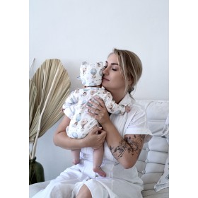 Czapeczka niemowlęca 62 Pieski