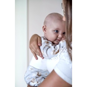 Body niemowlęce z długim rękawem 68 Owieczki