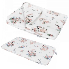 Komplet pościeli bambusowej z wypełnieniem Romantyczny Królik  (różne rozmiary)