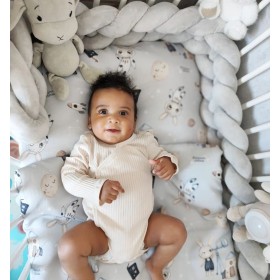 Bawełniana Kołderka Średniaka Królik Astronom 75x100 cm "M"