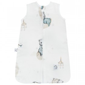 Bambusowy Śpiworek do spania Średniaka Misie 3-12 mc