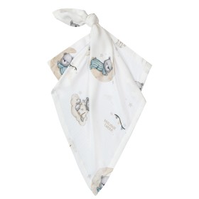 Pieluszka bawełniano bambusowa 70x70 cm Misie