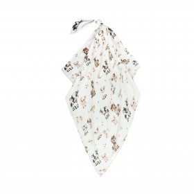 Bambusowy Otulacz Przedszkolaka Farma 110x140 cm