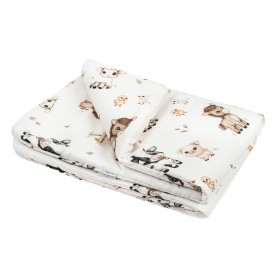 Bawełniana Kołderka Średniaka Farma 75x100 cm "M"