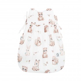 Bawełniany Śpiworek Niemowlaka Mały 0-6M Las 2,5 TOG