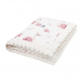 Bawełna&Minky Kocyk Niemowlaka Light Royal Baby 65x75 cm