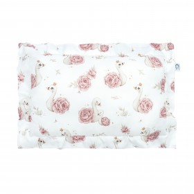 Bambusowa poduszka dekoracyjna z falbaną Royal baby