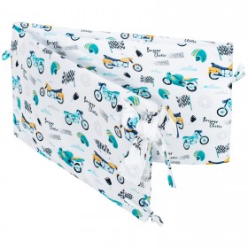 Bambusowy Ochraniacz do łóżeczka Motory 180 cm