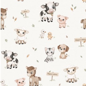 Koc piknikowy / mata plażowa 2w1 – 145 × 170 cm Farma