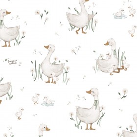 Picnic blanket / beach mat 2-in-1 - 145 × 170 cm Geese