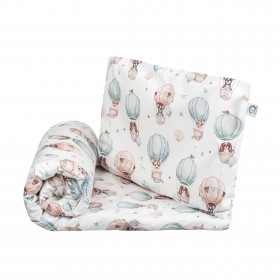 Pościel do łóżeczka 2 el. (poszewki) Pieski 120x90, 40x60