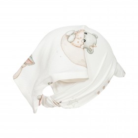 Bambusowa Chusta z gumką i daszkiem Venus