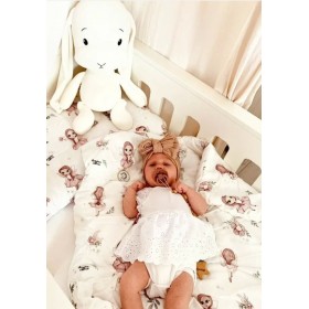 Bawełniana Kołderka Przedszkolaka 100x150 cm Wróżki