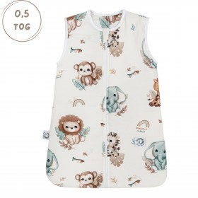 Bambusowy Śpiworek do spania Light 0-3 mc Safari 0,5 TOG