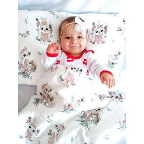 Bamboo quilt for a middle child 75x100cm Bunny