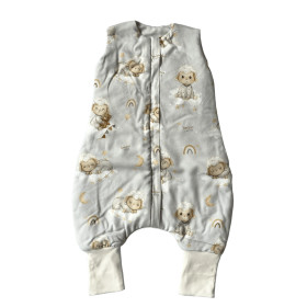 Bambusowy Śpiworek LIGHT z nogawkami Owieczki 0,5 TOG