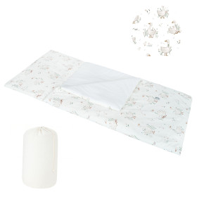 Śpiworek do spania do Przedszkolaka z poduszką 70x140 cm Gąski