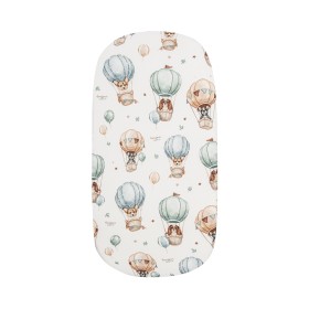 Bed sheet with elastic band 80x160 cm Puppy