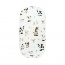 Bed sheet with elastic band 90x200 cm Farm