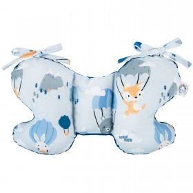 Poduszka Motylek Liski bawełna/minky