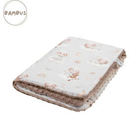 Blanket bamboo - minky 100x150 cm Sheaps