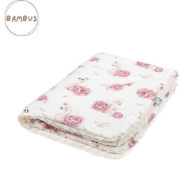Blanket bamboo - minky 100x150 cm Royal Baby