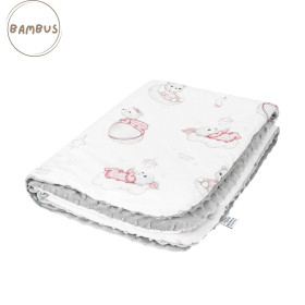 Blanket bamboo - minky 100x150 cm Venus