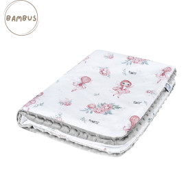 Blanket bamboo - minky 100x150 cm Fairy