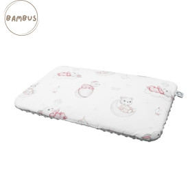 Double-sided Baby Pillow Venus bamboo/minky 30x40 cm