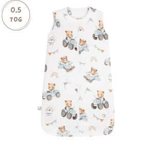 Bambusowy Śpiworek do spania Light 3-12 mc Traktory 0,5 TOG