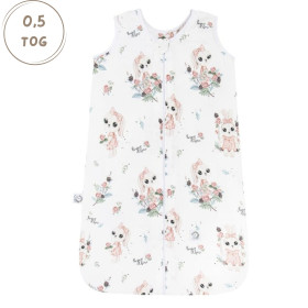 Bamboo Baby Sleeping Bag Light 3-12 mc Romantyczny Królik