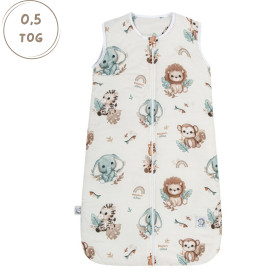 Bamboo Baby Sleeping Bag Light 6-18 mc Safari